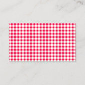 That's Amore Bridal Shower Raffle Ticket エンクロージャーカード (裏面)