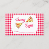 That's Amore Bridal Shower Raffle Ticket エンクロージャーカード (正面)