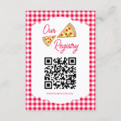 That's Amore Bridal Shower Registry エンクロージャーカード (正面)