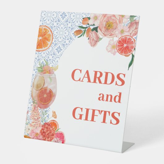 Thats amore citrus Bridal shower gifts 台座サイン (正面)