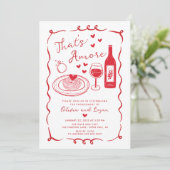 That's Amore Dinner Engagement Party 招待状 (スタンド正面)