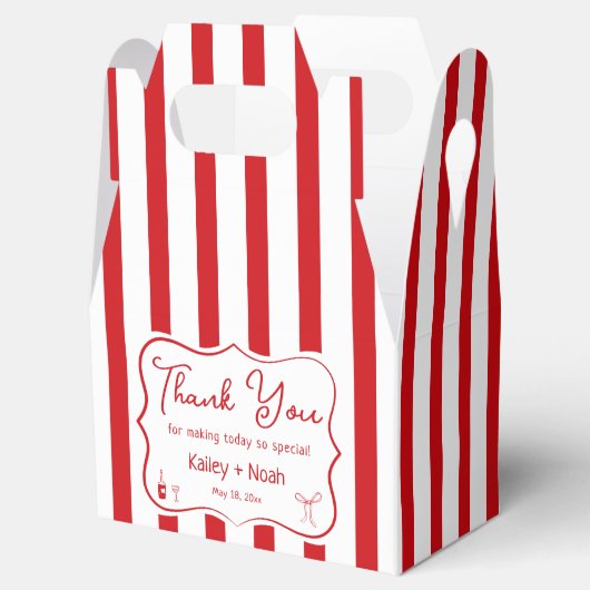 Thats Amore Engagement Party フェイバーボックス (オープン)