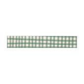 That's Amore Green Plaid Gingham Custom  招待状ベリーバンド (フラット)