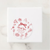 That's Amore Hand Drawn Italian Bridal Shower フェイバータグ (インサイチュ)