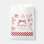 That's Amore Hand Drawn Italian Bridal Shower フェイバーバッグ (正面)
