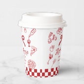 That's Amore Hand Drawn Italian Bridal Shower 紙コップ (右)