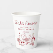 That's Amore Handwritten Bridal Shower 紙コップ (正面)