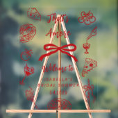 Thats Amore Italian Bridal Shower Welcome アクリルサイン (ニュートラル)