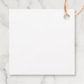 That's Amore Italian Bridal Shower Whimsical Red フェイバータグ (裏面)