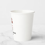 That's Amore Italian Bridal Shower Whimsical Red 紙コップ (左)