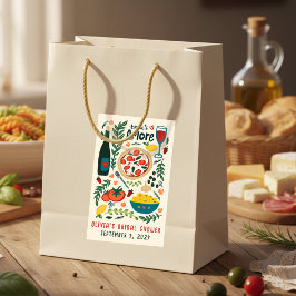 That's Amore Italian Food CUSTOM Bridal Shower 長方形シール