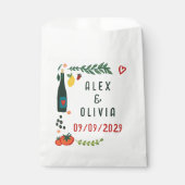 That's Amore Italian Food CUSTOM Wedding  フェイバーバッグ (正面)