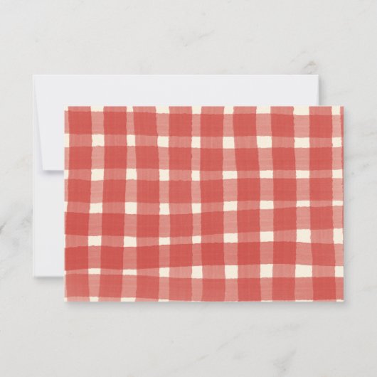 That's Amore Italian Food CUSTOM Wedding  出欠カード (裏面)