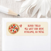 That's Amore Italian Food CUSTOM Wedding Address ラベル (インサイチュ)