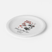 That's Amore Italian Funky Wedding Bridal Shower  ペーパープレート (アングル)