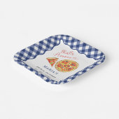 Thats Amore Italian Pizza Party Bridal Shower ペーパープレート (傾斜あり)