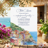 That's Amore Italian Riviera Engagement Party 招待状