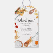 That's Amore Italian Script Bridal Shower ギフトタグ (正面)