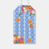Thats amore mediterranean blue tiles bridal shower ギフトタグ (裏面)