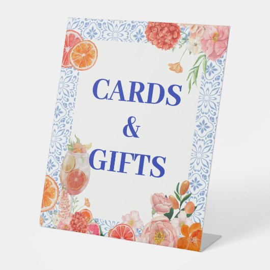 Thats amore mediterranean bridal shower gifts 台座サイン (正面)