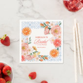 Thats amore mediterranean citrus Bridal shower スタンダードカクテルナプキン (インサイチュ)