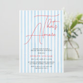 That's Amore Modern Script Bridal Shower 招待状 (スタンド正面)