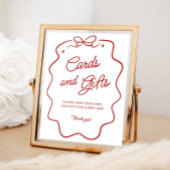 That's Amore Red Doodle Cards and Gifts Display Po ポスター