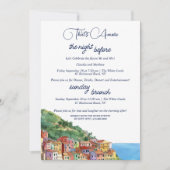That's Amore Rehearsal Dinner & Sunday Brunch 招待状 (正面)