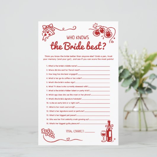 That's Amore Who Knows the Bride Best Bridal Game (スタンド正面)