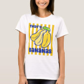 That's Bananas ストライプ Tシャツ (正面)