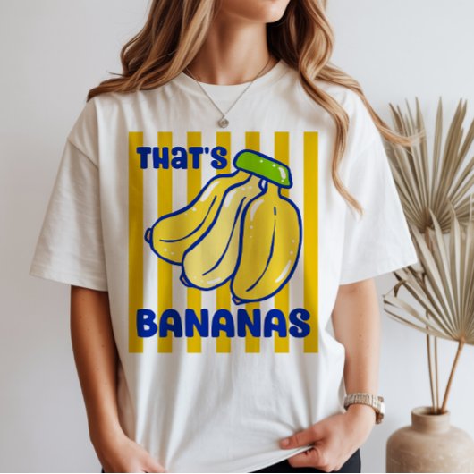 That's Bananas ストライプ Tシャツ