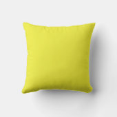 That's Bananas Funny Yellow Cotton Throw Pillow クッション (裏面)