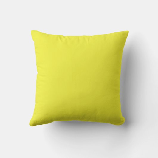 That's Bananas Funny Yellow Cotton Throw Pillow クッション (裏面)