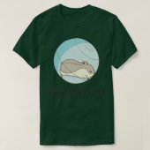 That's How I Roll - Funny Cute Hamster  Tシャツ (デザイン正面)