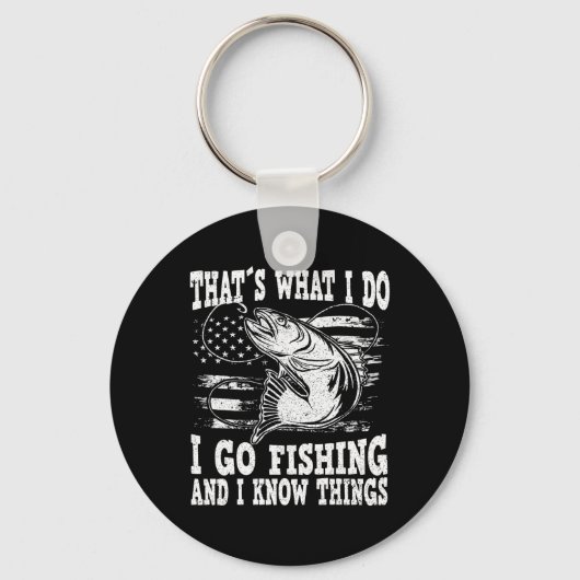 Thats I Do I Go魚釣り キーホルダー (正面)
