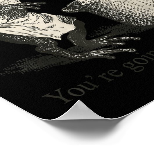 That's It You're Going In The Soup Funny Frog Meme ポスター (角)