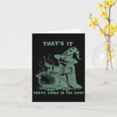 That's It, You're Going In The Soup, Funny Wizard  カード (黄色い花)