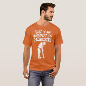 Thats My Grandson Outhere Golf Sports Athlete frie Tシャツ (正面フル)