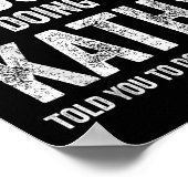 That's My Name Co. Kathy Women's Black Modern Lett ポスター (角)