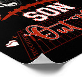 That's My Son Out There Funny Football Mom Mama Da ポスター (角)