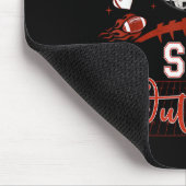 That's My Son Out There Funny Football Mom Mama Da マウスパッド (コーナー)