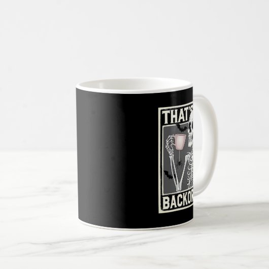 That's On Ckorder Pharmacy Tech Skeleton That's Ck コーヒーマグカップ (正面右)