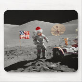 That's One Small Step for Santa Apollo 17  マウスパッド (正面)