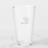 THAT'S RIGHT I AM A DIETITIAN タンブラーグラス (裏面)