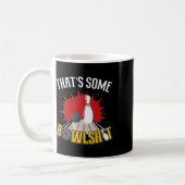 That's Some Bowl Funny Bowling Ball Pins Bowler Co コーヒーマグカップ (左)