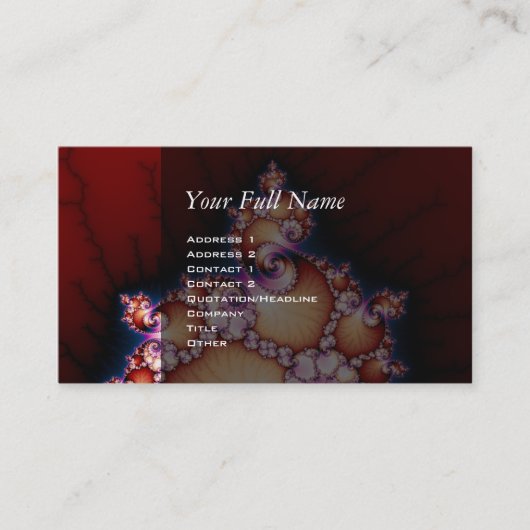 Thats The Point - Fractal Art 名刺 (正面)