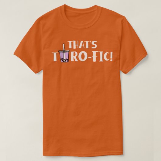 Thats Thro-Fic Bobaバブルティー Tシャツ (デザイン正面)