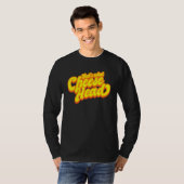 THATS WHAT CHEESE HEAD Green and Gold She Said T Tシャツ (正面フル)