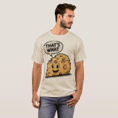 That's What Cheese Said Cheddar Pun Tシャツ (正面フル)