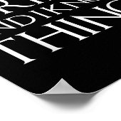 Thats What I Do I Drink And I Know Things Funny Dr ポスター (角)